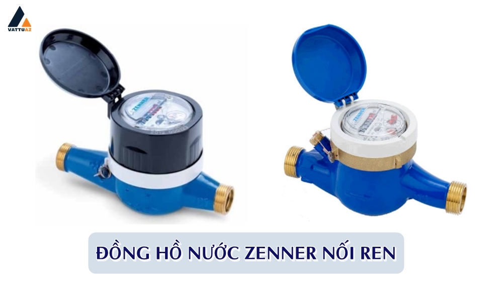 Đồng hồ Zenner DN25 kết nối ren