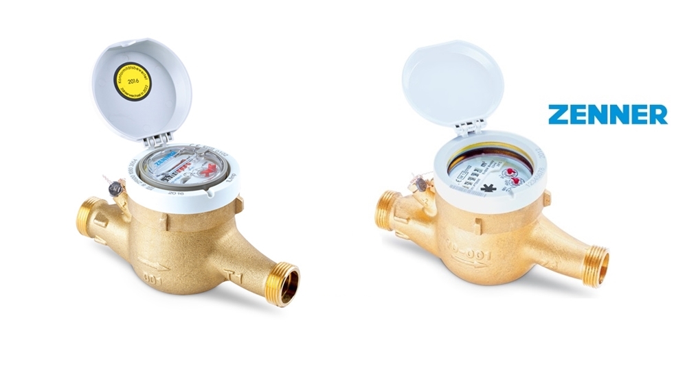 Đồng hồ Zenner DN25 thân đồng