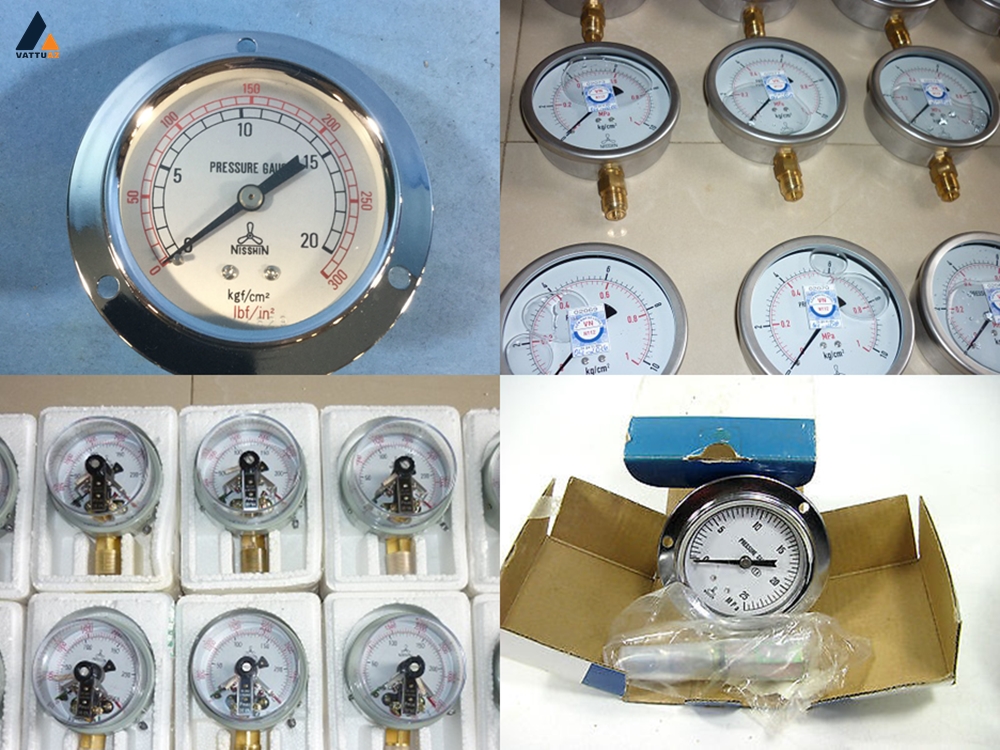 đồng hồ đo áp suất Nisshin 