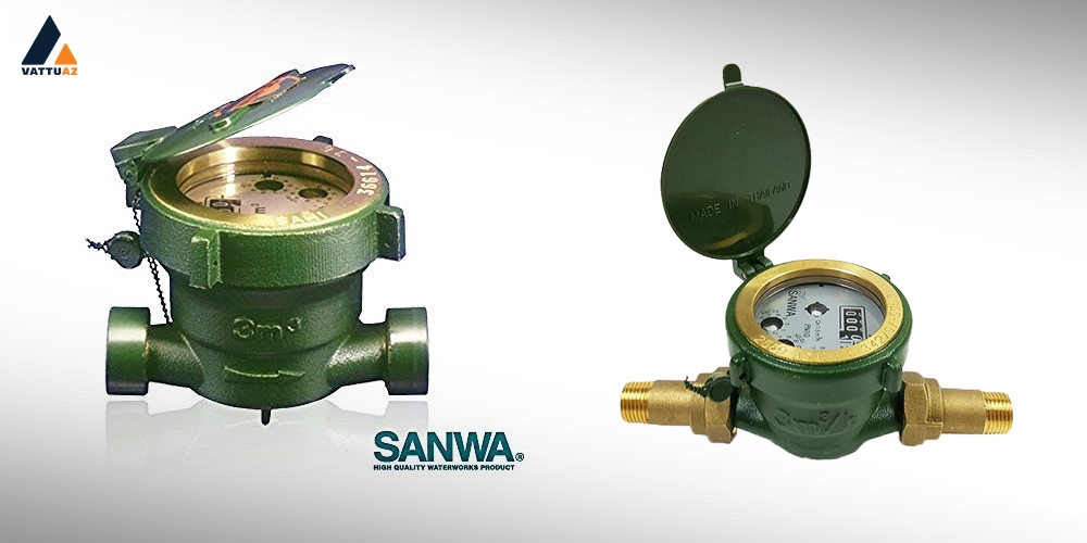 đồng hồ nước Sanwa