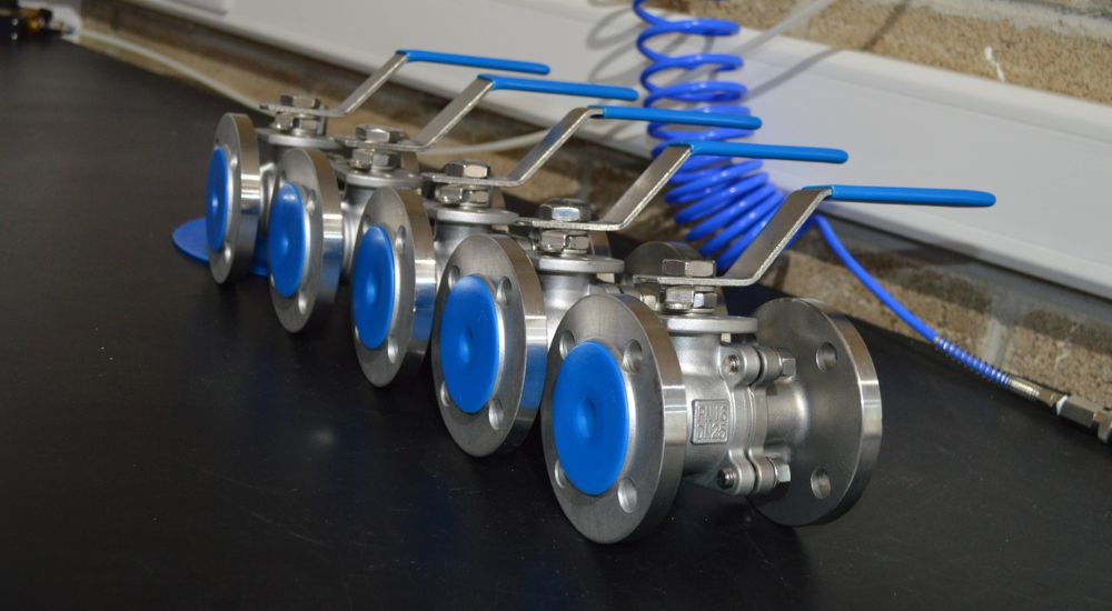 van bi inox mặt bích