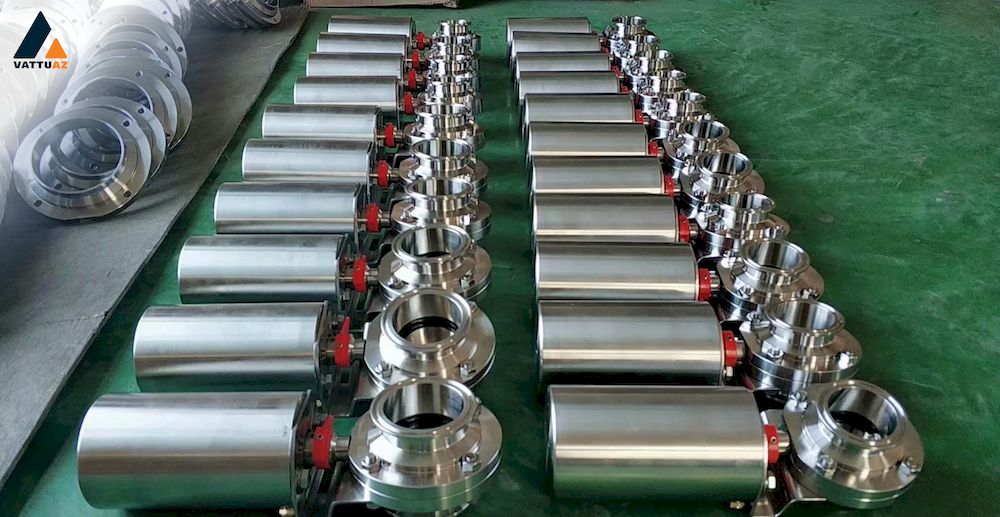 Vattuaz - Đơn vị cung cấp van bướm vi sinh chính hãng