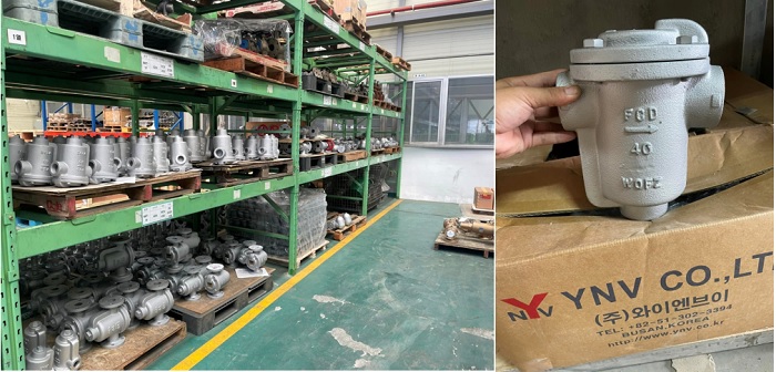 Kho bẫy hơi gầu đảo YNV BKT-1S