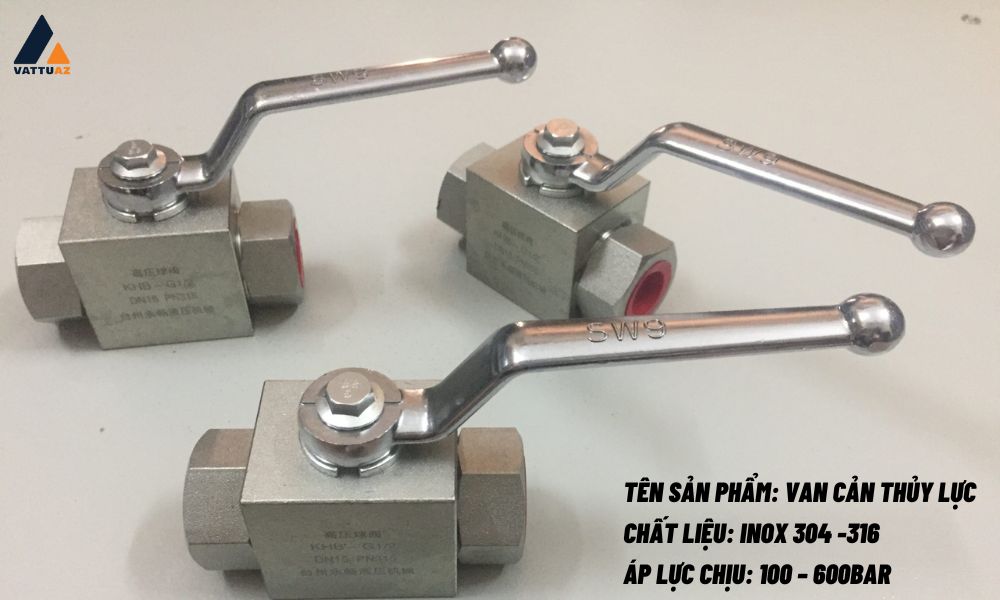 Ưu điểm sản phẩm van bi thủy lực