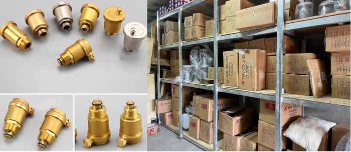 Ứng dụng van xả khí đồng YNV AVW-1S