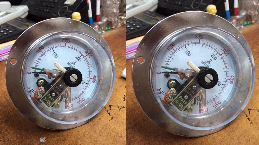 Vật liệu chế tạo đồng hồ đo áp suất 3 kim
