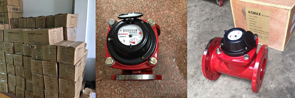 Komax nước nóng nối bích