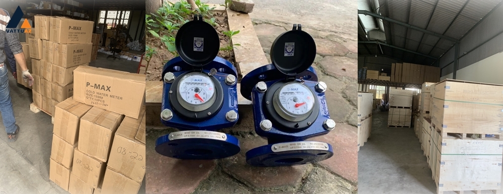 Tổng quan về đồng hồ nước Pmax nối bích