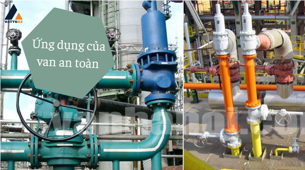 Ứng dụng của van an toàn Spirax Sarco SV60H