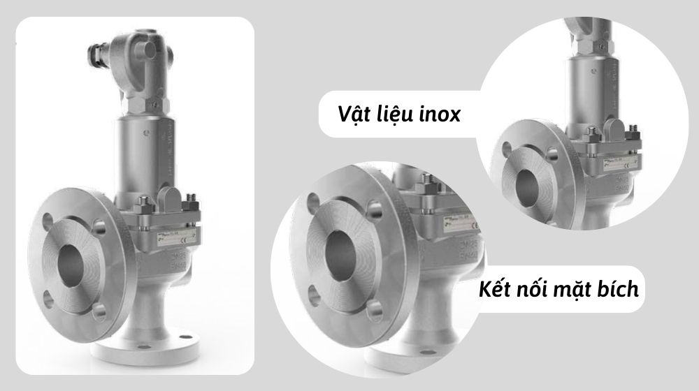 Ưu điểm kết nối mặt bích 