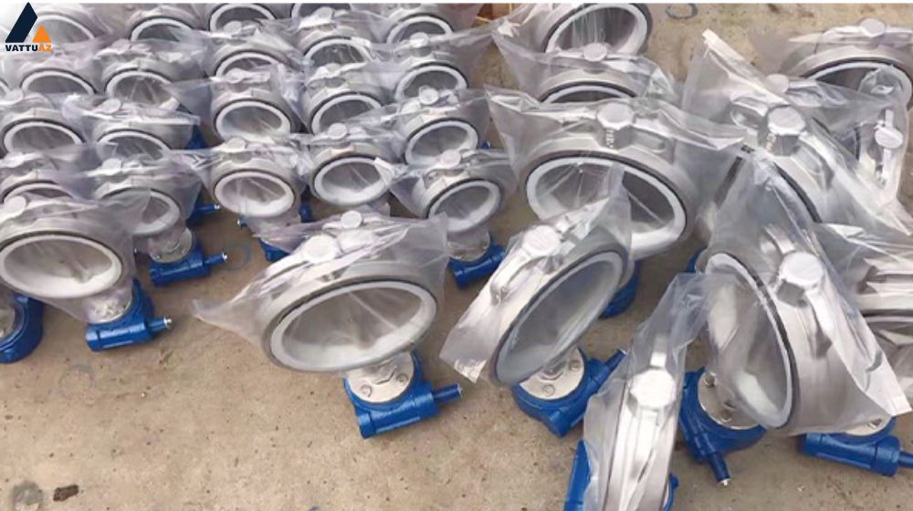 Van bướm DN65 inox