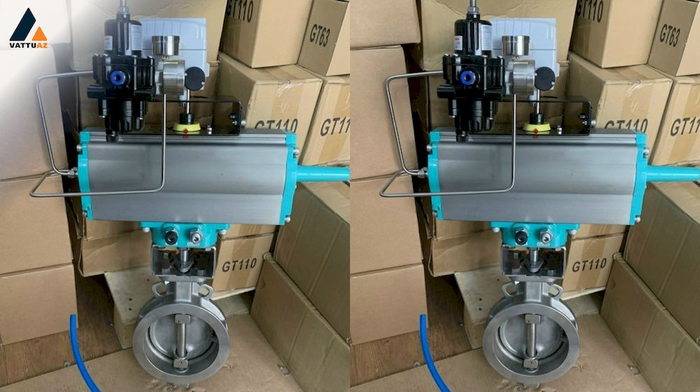 Van bướm TOMOE điều khiển khí nén