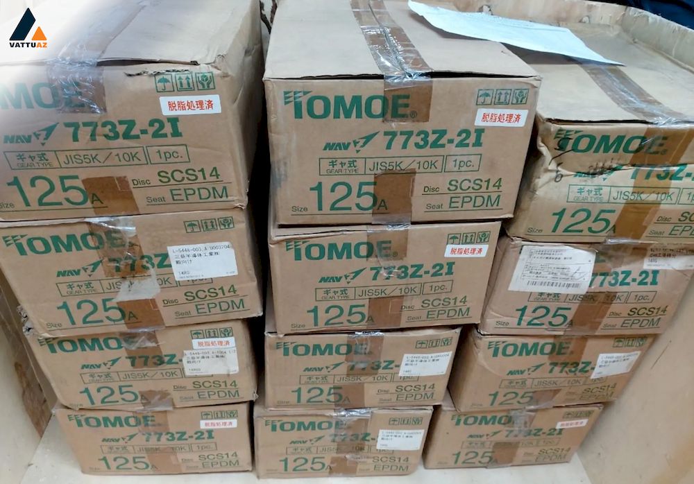 Các tuỳ chọn sản phẩm van bướm TOMOE