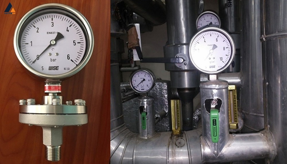 Một số lưu ý khi lắp đặt đồng hồ đo áp suất dạng màng
