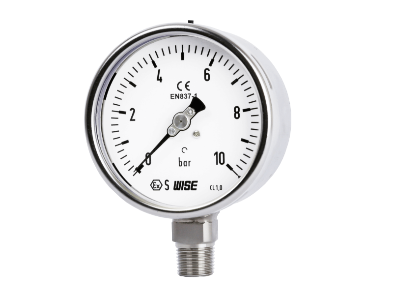 Đồng hồ áp suất P252 | Wise - Hàn Quốc | Nhập khẩu chính hãng