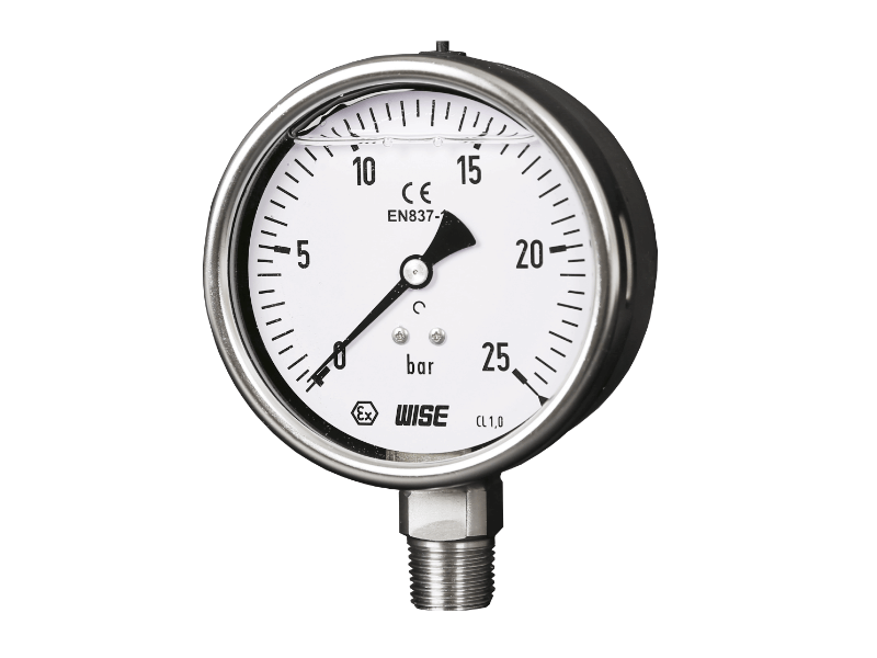 Đồng hồ áp suất P258 | Wise - Hàn Quốc | Nhập khẩu chính hãng
