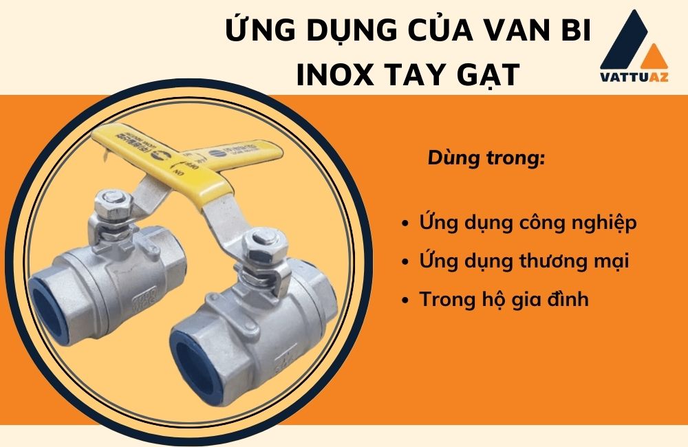 Ứng dụng của van