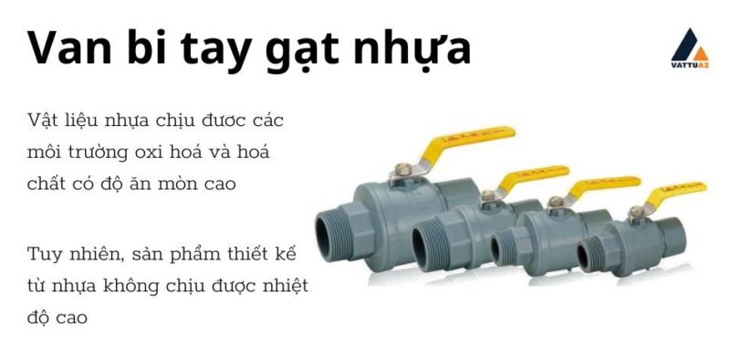 van bi tay gat nhua dn25