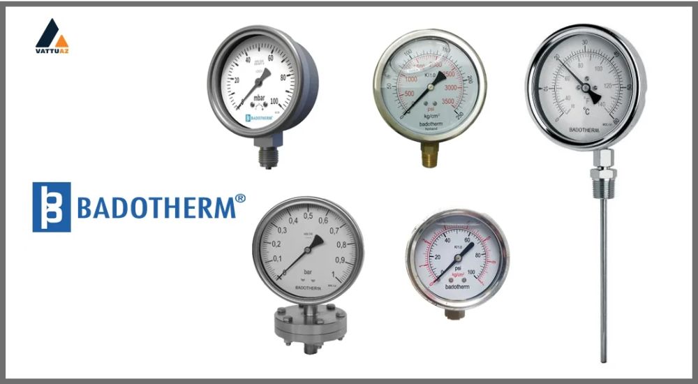Ưu điểm nổi bật của áp kế Badotherm ống bourdon