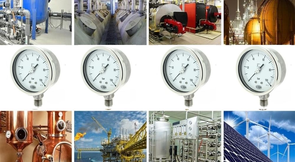 Ứng dụng đa dạng của đồng hồ áp suất Georgin