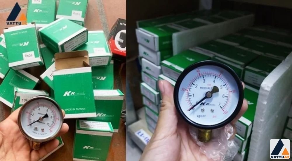 Vattuaz - địa điểm phân phối đồng hồ áp suất KK Gauges chính hãng