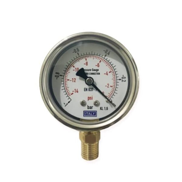 Đặc điểm của đồng hồ đo áp suất âm ITALY (-1)-0bar 