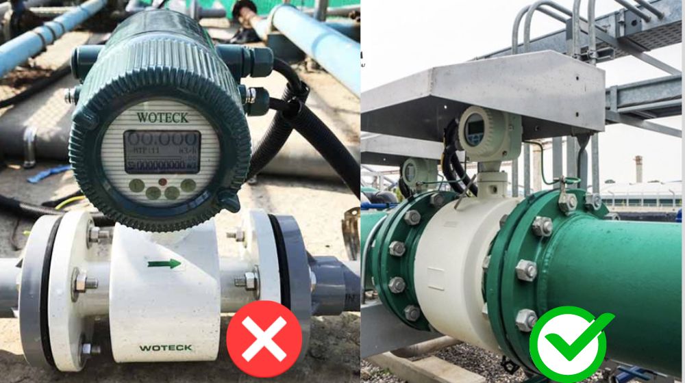Điều kiện bảo hành lưu lượng kế Woteck