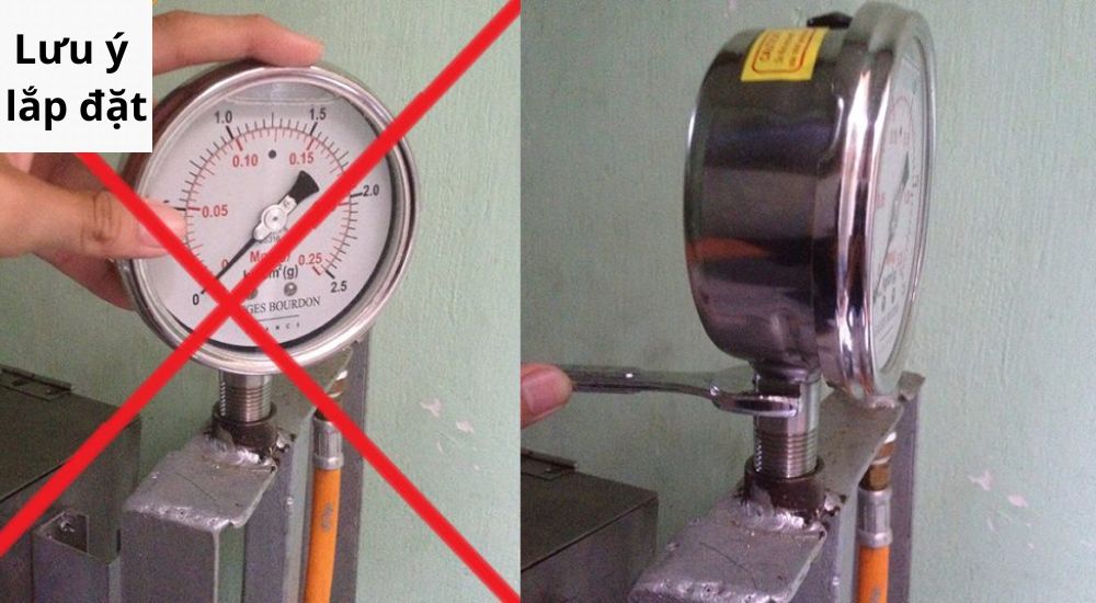 Một số lưu ý lắp đặt