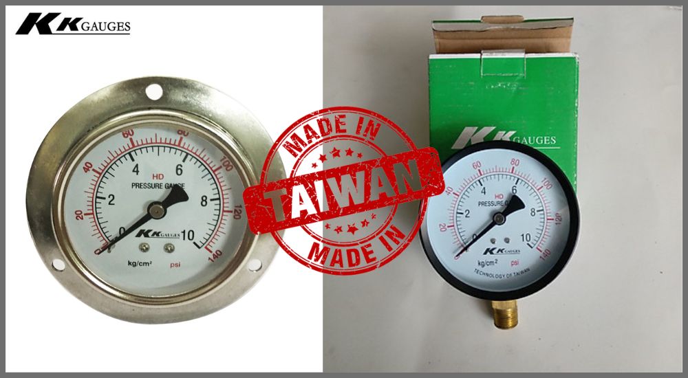 Tổng quan về đồng hồ áp KK Gauges 0-10bar