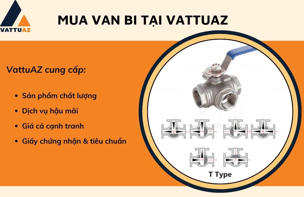 Mua van bi tại Vattuaz