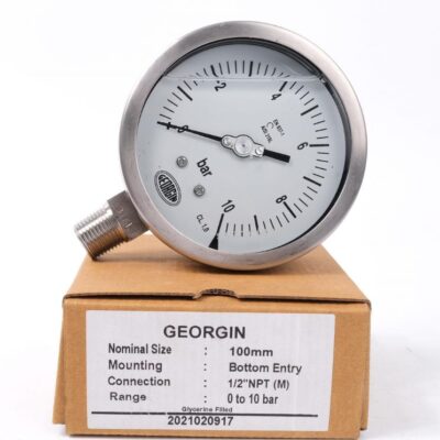 Đồng hồ áp suất Georgin inox