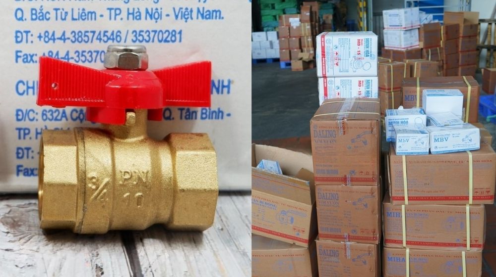 Tổng kho van bi tay bướm lớn nhất Việt Nam