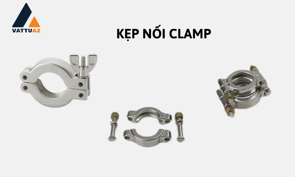 Van bi vi sinh nối clamp
