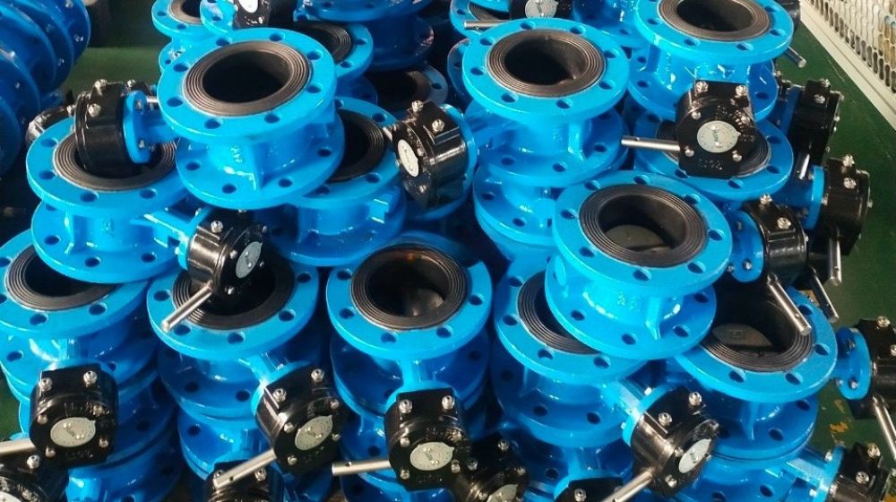 Van bướm YDK kết nối wafer