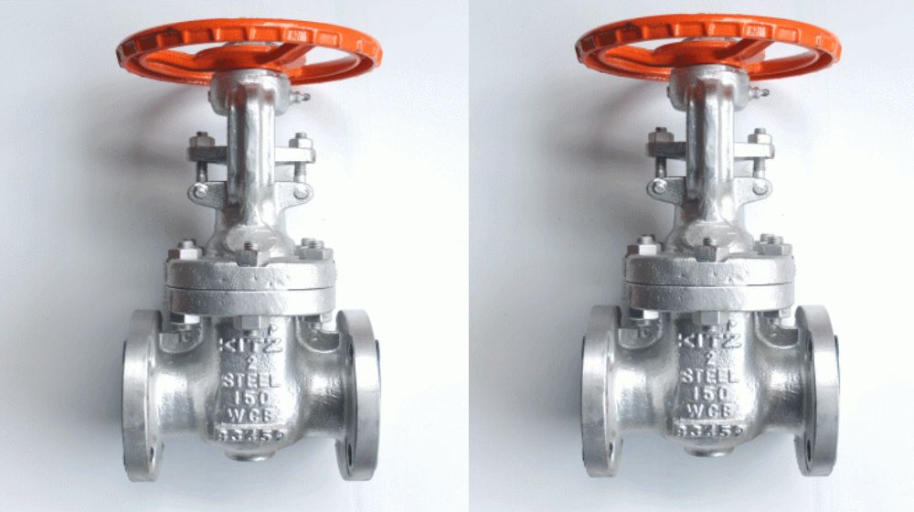 Van cổng inox Kitz