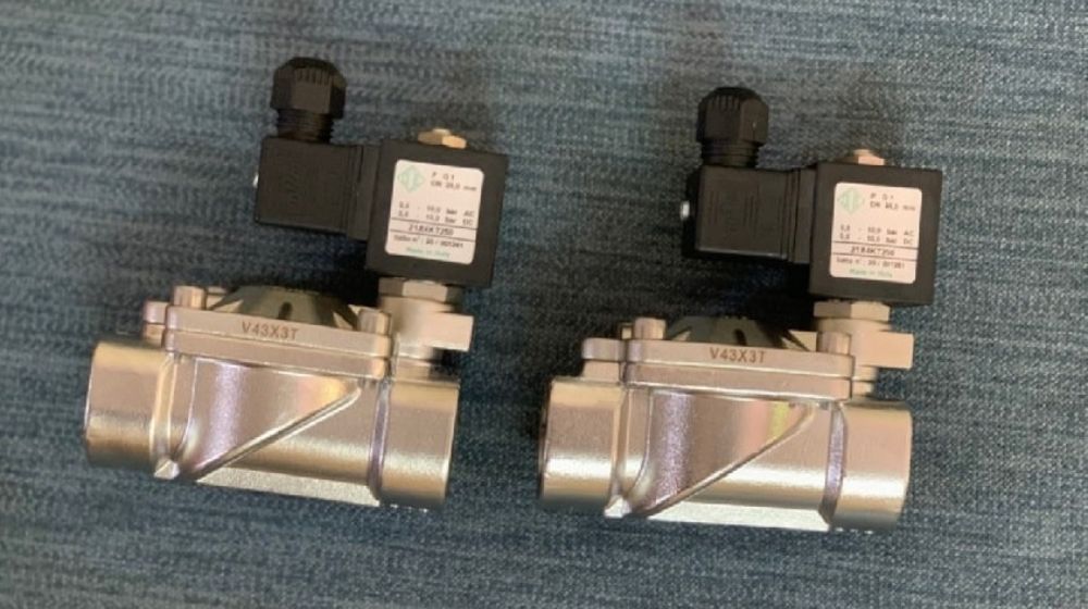 Van điện từ inox dùng cho hơi nóng