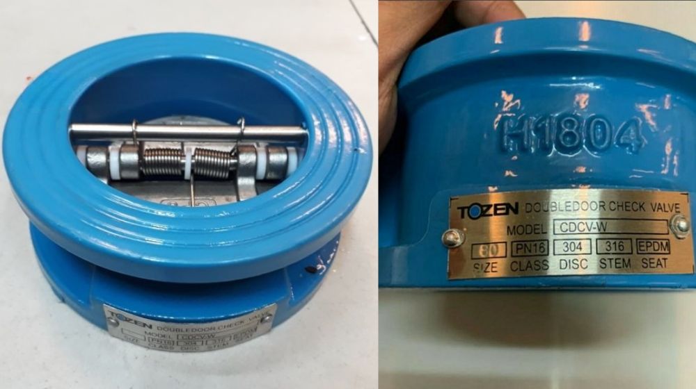 Mua van Tozentại Vật tư AZ được bảo hành từ 12 – 18 tháng