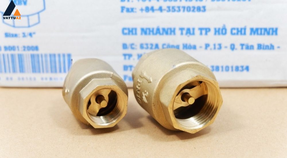 Van 1 chiều đồng lò xo MIHA