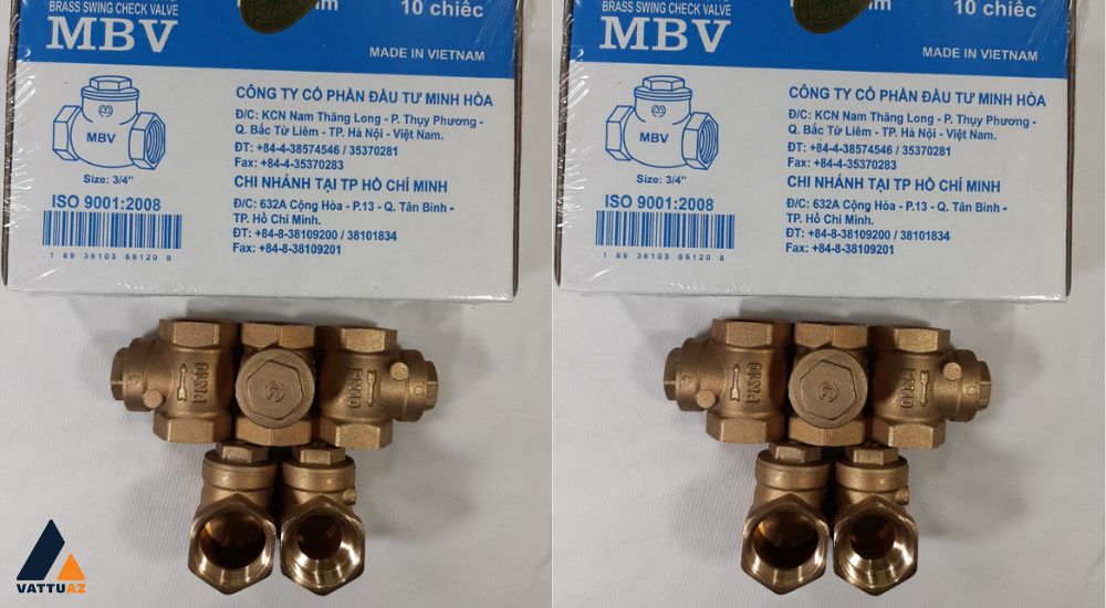 Van 1 chiều lá đồng MBV