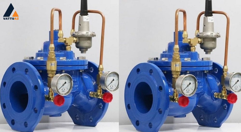 Van giảm áp kết nối mặt bích