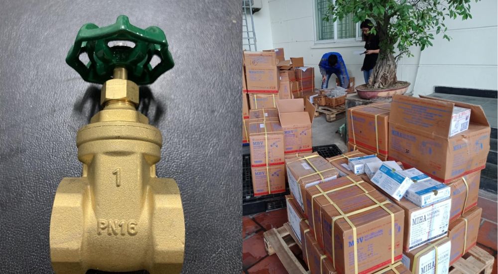 Sản phẩm van cổng thương hiệu Minh Hòa