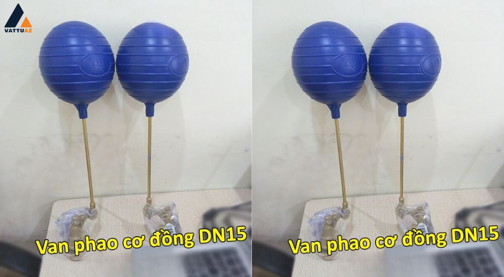Van phao đồng Minh Hòa DN15