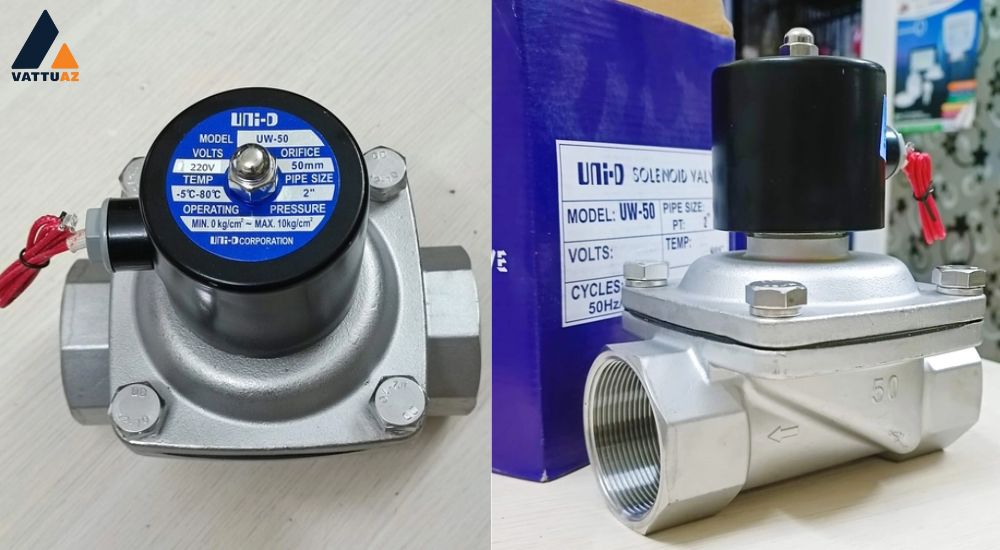 Van điện từ nước Unid Inox