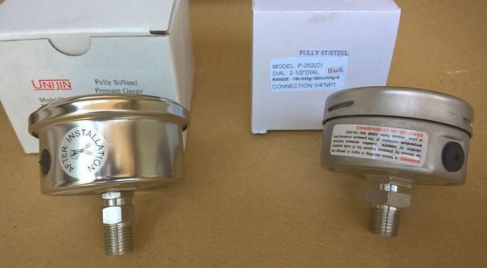 Unijin inox chân sau
