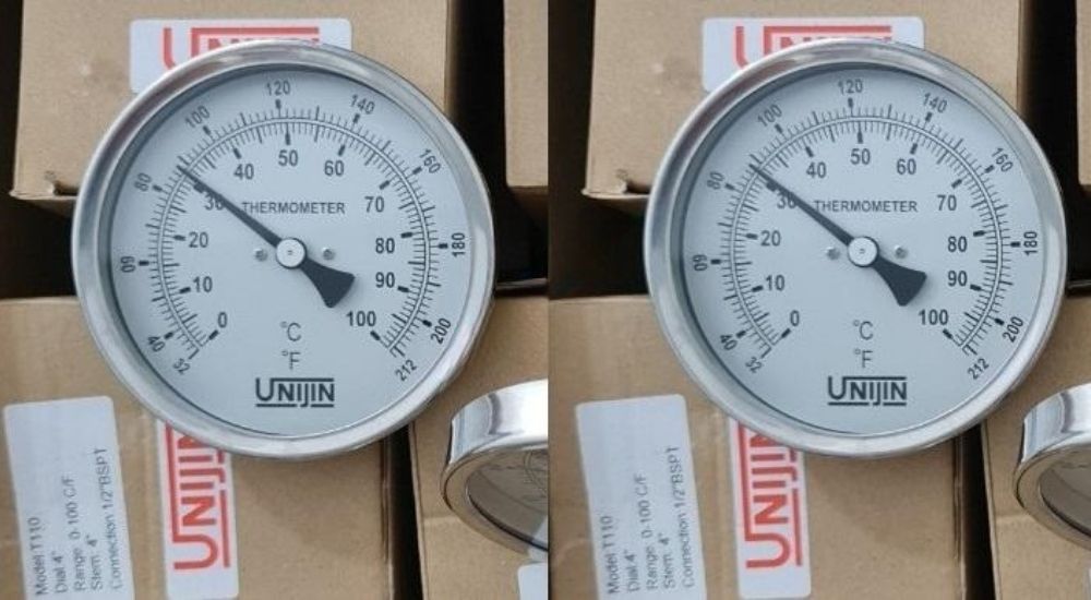 Đồng hồ nhiệt độ Unijin có sẵn với số lượng lớn