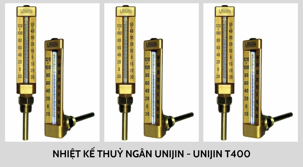2. Tìm hiểu nhiệt kế thuỷ ngân Unijin - Unijin T400