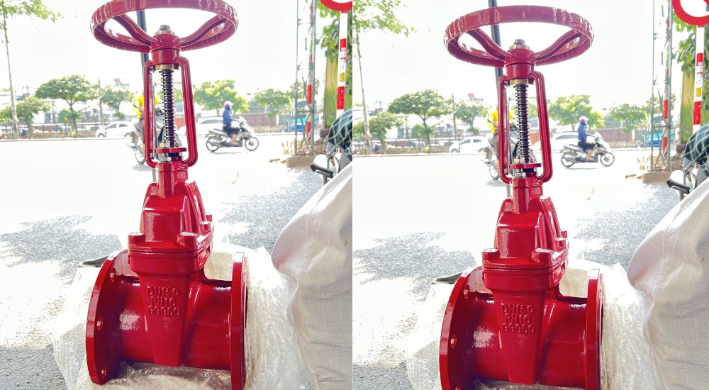 Van cổng ty nổi
