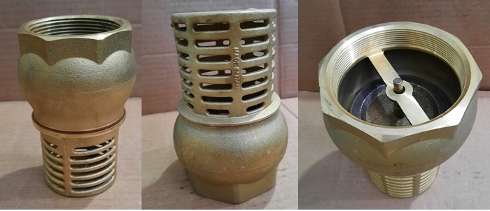 Rọ bơm đồng nối ren Itap 140