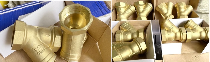 Y lọc đồng nối ren Itap