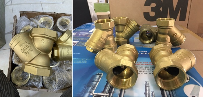 Y lọc đồng nối ren Itap